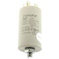 Fixapart W1-11008N Condensator 8.0 uf / 450 V + Aarde - thumbnail