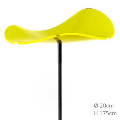 Zonnevanger 1 stuk Lucy Citroen geel groot 175x20 cm Cazador Del Sol - Cazador del sol