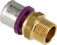 Bonfix Perskoppeling - Alu-pers - Puntstuk - 3/4 x 26mm - thumbnail