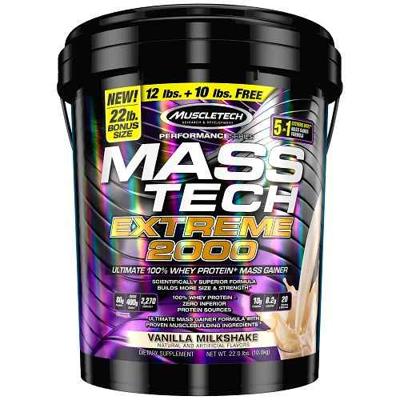 Mass Tech Extreme 2000 10000gr Vanille Mass Tech Extreme 2000 10000gr Vanille