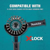 Makita Accessoires Rondborstel 115mm X-LOCK rvs - D-73368 D-73368 - thumbnail