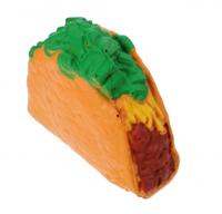 LG Imports stressbal taco bruin/groen 11 x 9 cm - thumbnail