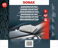 SONAX microvezeldoek "soft touch" microfibre cloth soft tou 3pcs. - thumbnail