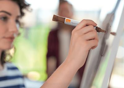 Whiteboardmarker nobo liquid rond ass 3mm