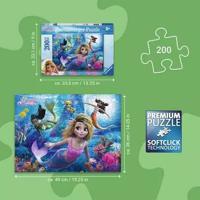 Ravensburger - Kinderpuzzel - 200 XXL-stukjes - De magische wereld van de opperste zeemeerminnen - Leeftijd 8+ - 12004322 - thumbnail