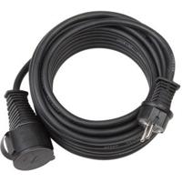 Brennenstuhl Verlengsnoer voor bouwplaatsen IP44 10m zwart H07RN-F 3G1,5 - 1167810 - thumbnail