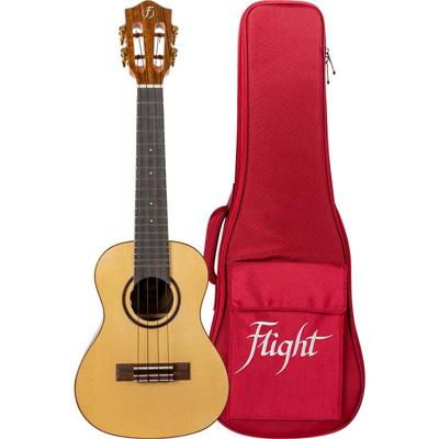 Flight Princess Series Sophia Tenor elektrisch-akoestische tenor ukelele met gigbag Flight Princess Series Sophia Tenor elektrisch-akoestische tenor ukelele met gigbag