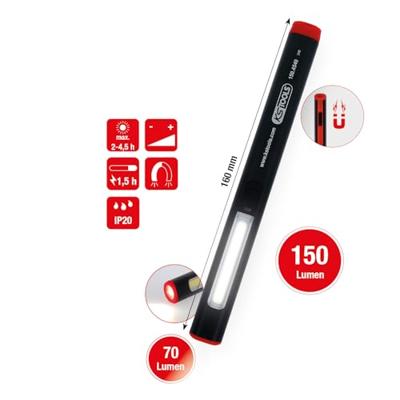 KS Tools UltimateBEAM Aluminium LED-Stiftlampe Li Werklamp