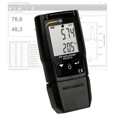 PCE Instruments PCE-HT 72 PCE-HT 72 PDF-datalogger 0 tot 100 % Hrel