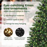 VidaXL Kerstboom met 300 led met standaard groen 180 cm pe - thumbnail