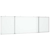 Whiteboard magnetisch inklapbaar 200x60x1,7 cm aluminium - thumbnail