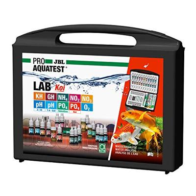 JBL Proaquatest Lab Koi+ Testkoffer - Wateranalyse Kit voor Koi Vijverbeheer & Onderhoud JBL Proaquatest Lab Koi+ Testkoffer - Wateranalyse Kit voor Koi Vijverbeheer & Onderhoud