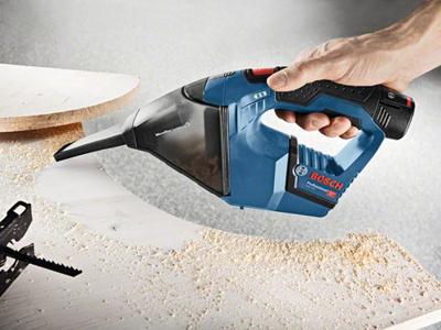 Bosch Blauw GAS 12V Professional accu stofzuiger | 12v 3.0Ah Li-ion - 06019E3003