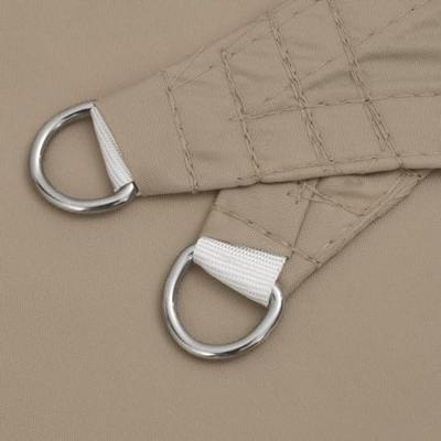 VidaXL Zonnescherm rechthoekig 3x4,5 m oxford stof taupe VidaXL Zonnescherm rechthoekig 3x4,5 m oxford stof taupe