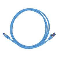 LogiLink C6A076S netwerkkabel Blauw 5 m Cat6a S/FTP (S-STP) - thumbnail