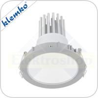 Klemko Luan 3 Led downlighter aluminium warmwit 600lm/9W - thumbnail