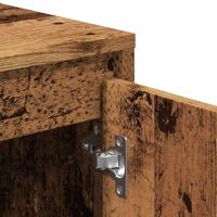 Tv-meubel 120x30x40,5 cm bewerkt hout oud houtkleurig - thumbnail