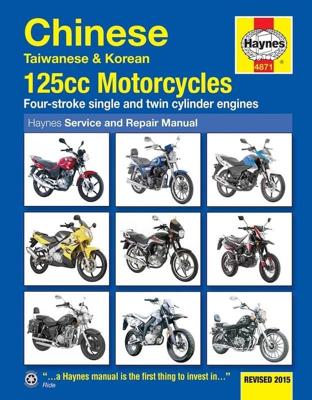 Chinese, Taiwanese & Korean 125cc Motorcycles with carburettor engines (models up to 2015) 4871