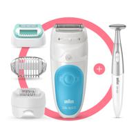 Braun Silk-epil 5-810 SensoSmart Epilator Wit, Blauw - thumbnail