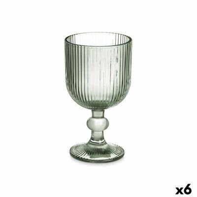 Wijnglas Vivalto Groen Glas 260 ml (6 Stuks)