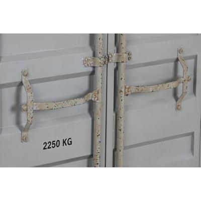 Planken Home ESPRIT Grijs Hemelsblauw Metaal Hout MDF 87 x 44 x 168,5 cm