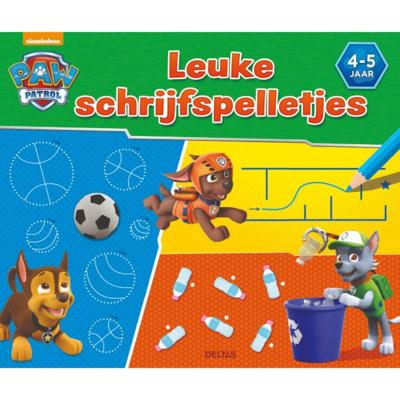 Paw Patrol leuke schrijfspelletjes (4-5 j.) Paw Patrol leuke schrijfspelletjes (4-5 j.)