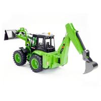 Huina RC 1/14 Backhoe Excavator Tractor 9-ch 2.4Ghz - thumbnail