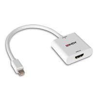 DisplayPort Mini naar HDMI Kabel LINDY 38319 - thumbnail