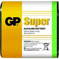 GP Super Alkaline 4,5V plat 3LR12 312A 3012430 - thumbnail