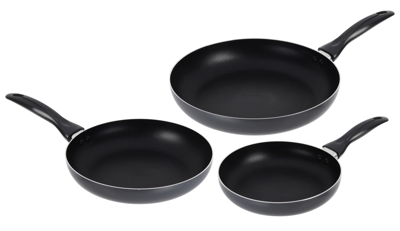 Premium Koekenpannenset Aluminium - 3-delig Premium Koekenpannenset Aluminium - 3-delig