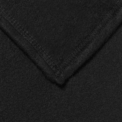 VidaXL Kleden 6 pcs zwart 240 x 220 cm fleece