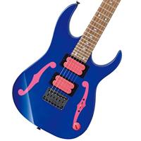 Ibanez Paul Gilbert MiKro PGMM11-JB Jewel Blue 3/4-formaat elektrische gitaar - thumbnail