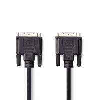 Nedis CCGP32000BK100 Dvi-kabel Dvi-d 24+1-pins Male - Dvi-d 24+1-pins Male 10 M Zwart - thumbnail