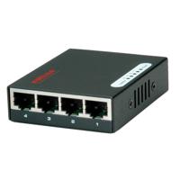 ROLINE Gigabit Ethernet Switch, Pocket, 4-Poorts - thumbnail