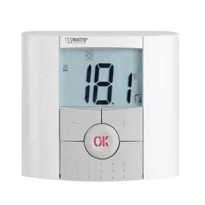 Thermostaat BWS Aaron Light BT-D LCD Digitaal Niet Programmeerbaar Wit