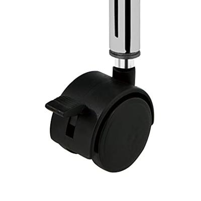 VidaXL Opbergtrolley met 4 lades mobiel kunststof zwart VidaXL Opbergtrolley met 4 lades mobiel kunststof zwart