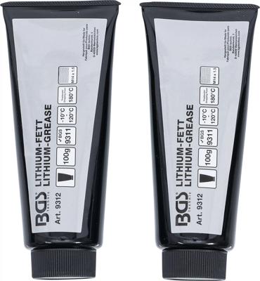 BGS technic lithium grease 2 x 100 g tube