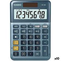 Rekenmachine Casio MS-80E Blauw (10 Stuks) - thumbnail