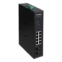 Edimax IGS-1210P - Industrieller 10-Port Gigabit PoE+-DIN-Schienen-Switch mit 2 SFP-Ports - thumbnail