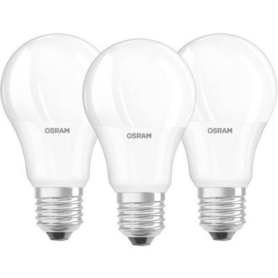 OSRAM HOMELIGHTING 4058075819573 LED-lamp Energielabel F (A - G) E27 Peer 10 W = 75 W Neutraalwit (Ø x l) 60 mm x 110 mm 3 stuk(s)