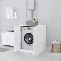 Wasmachinekast 71x71,5x91,5 cm wit - thumbnail