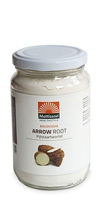 Mattisson HealthStyle Biologische Arrow Root Poeder Mattisson HealthStyle Biologische Arrow Root Poeder