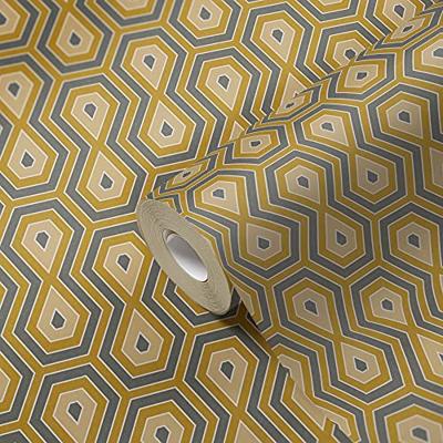 Architects Paper Jungle Chic geel behang | 377074