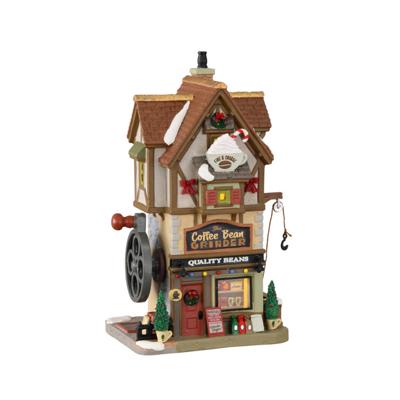 The coffee bean grinder b/o led Kersthuisje LEMAX - Lemax The coffee bean grinder b/o led Kersthuisje LEMAX - Lemax