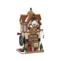 The coffee bean grinder b/o led Kersthuisje LEMAX - Lemax - thumbnail