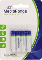 MediaRange ACCU Micro Batterijen (4) 1, 2V MRBAT120 HR03 Oplaadbaar AAA - thumbnail