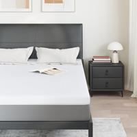 Matraspads Wit 160 x 200 cm 100% polyester jacquard stof - thumbnail