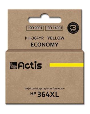 Actis KH-364YR inkt (vervanging HP 364XL CB325EE; Standaard; 12 ml; geel)