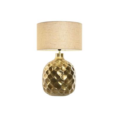 Bureaulamp Home ESPRIT Gouden Aluminium 50 W 220 V 42 x 42 x 66 cm Bureaulamp Home ESPRIT Gouden Aluminium 50 W 220 V 42 x 42 x 66 cm