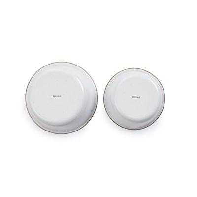 Barebones Mixing Enamel/Set 2 Pcs Servies Egg Shell